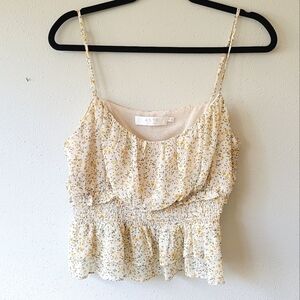 Astr Floral Print Crop Top